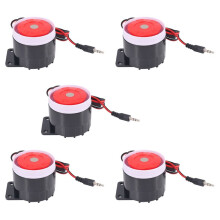 5X Sirene Alarme Cablee pour Le Systeme D'Alarme de Securite A Domicile 120DB 12V