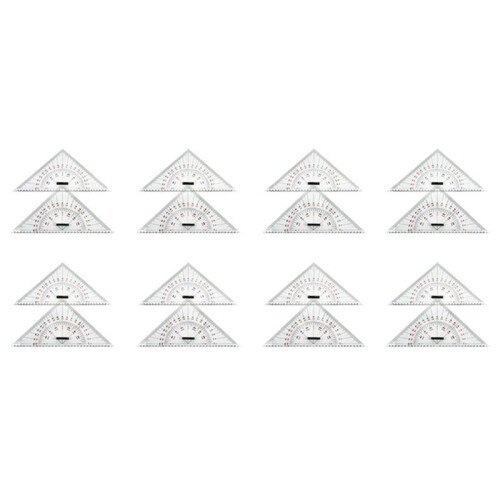 16X Chart Drawing Triangle Ruler for Ship Drawing 300mm Large-Scale Triangle Ruler