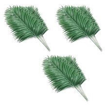 36Pcs Artificial Leaves Plants Faux Fronds Tropical Large Leaves Greenery Plant for Leaves Hawaiian Party