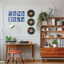 146 Pieces Sun Print Paper Cyanotype Paper Kit, Solar Drawing Paper Sensitivity Sunprint Nature Printing Paper