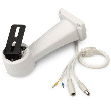 CCTV Camera Wall Mount RS485 Motorized Rotating Bracket with Remote Pan Control for Security