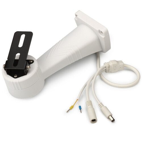 CCTV Camera Wall Mount RS485 Motorized Rotating Bracket with Remote Pan Control for Security