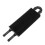 Raffreddatore dell'olio del cambio a due file 233x65x20mm nero 15