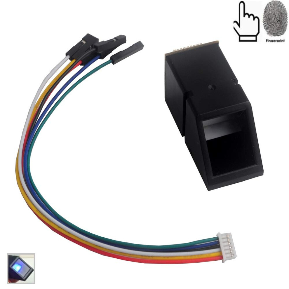 As608 Optical Fingerprint Sensor Module For Arduino With Fast Biometric Recognition And Blue Light 9073542375678