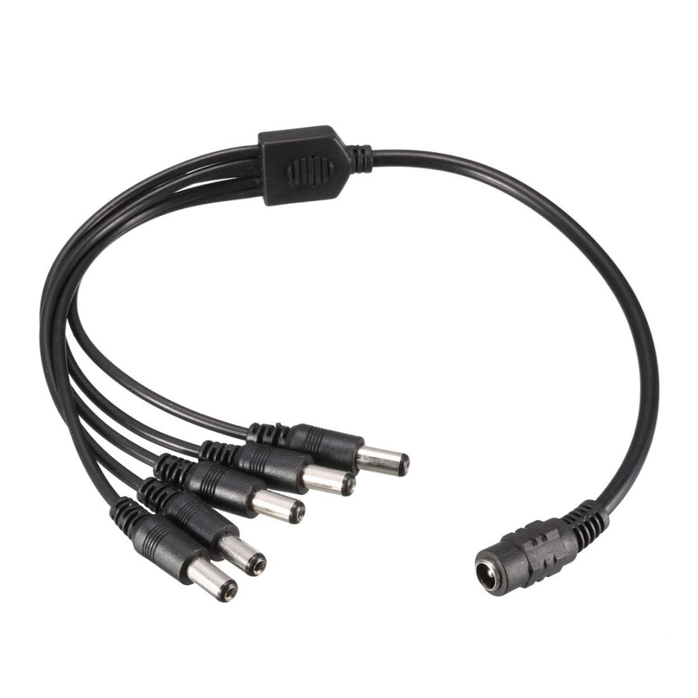 1 To 5 Dc Power Splitter Cable 5.5Mm X 2.1Mm 40Cm For Cctv Cameras Multipack 3Pcs 9073542375746