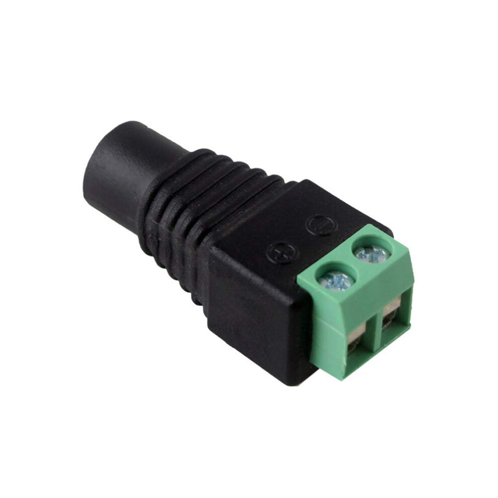 Dc Power Cable Connector Female To Male 5.5Mm X 2.1Mm Jack For Led Strip And Cctv Camera 9073542375753