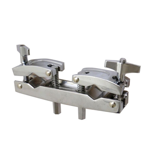 Adjustable Drum Clamp Cowbell Holder Bracket with Secure Percussion Mount for MultiCowbell Setup 2