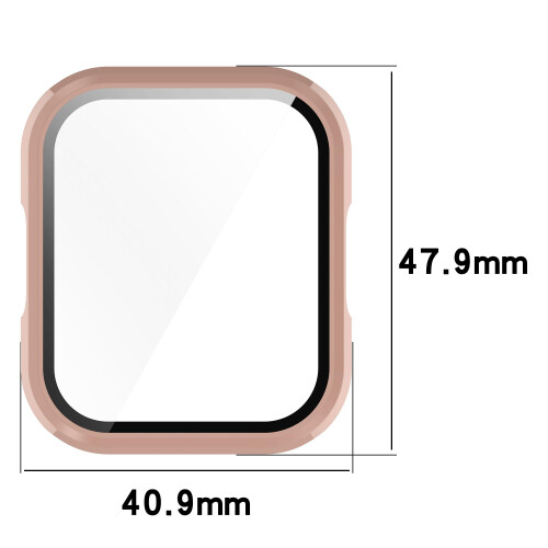 Watch Case for SKG V7 and V7 Pro with Builtin Screen Protector, 4 Pack Protective PC Covers 1