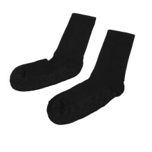 3 Pairs Non Skid Crew Grippy Socks Breathable Silicone for Yoga & Football Black
