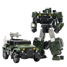 3 Inch Metal Alloy Transforming Robot Toy with Realistic Detail and Modular Combination for Teens
