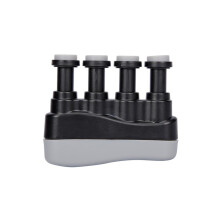 Piano Finger Exerciser with Adjustable Spring Tension and Silicone Grip for Piano and Guitar