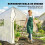 Outsunny Outsunny Large Plant House with Roll-up Door White 3