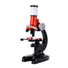 Kids Microscope Kit 1200X LED with Phone Adapter, ThreeLevel Magnification, Educational Science Set
