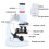 Kids Microscope Kit 1200X LED with Phone Adapter, ThreeLevel Magnification, Educational Science Set 4