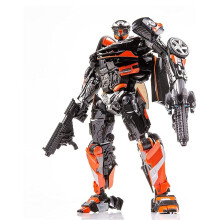 Transforming Robot Toy with Smooth Mechanism, 7.3 Inch ABS Sports Car Transformer for Teens