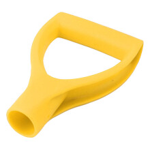 Plastik D-Typ-Schaufelgriff 32 mm Innendurchmesser für Schneeräte & Gartengeräte, Gelb