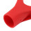 Plastic Snow Shovel Handle D Type 32mm ID Quick Install Red 18.5x11.5cm 6