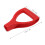 Plastic Snow Shovel Handle D Type 32mm ID Quick Install Red 18.5x11.5cm 2