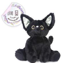 Microwavable Black Cat Heating Pad with Lavender Scent, Soft Plush Heat and Cold Therapy Pillow