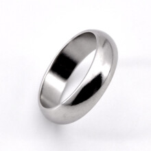 Magnetic PK Ring 18mm Silver for Magic Tricks Coin and Bottle Illusion Magician Accessory