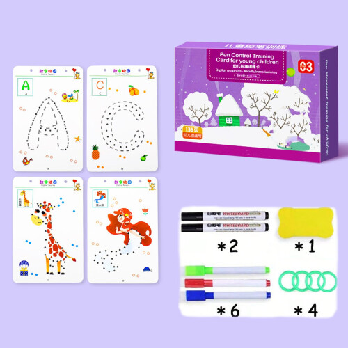 Reusable Handwriting Workbook for Kids Ages 45 Level 3 with Progressive Skill Development
