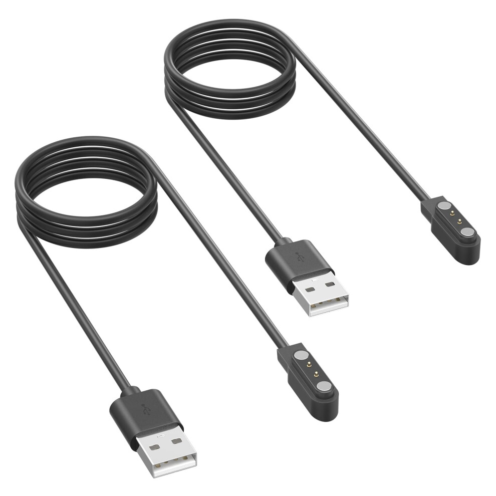 Magnetic Usb Smart Watch Charger Cable, 2Pin 4Mm Universal Replacement For Stable Charging 9073542378259