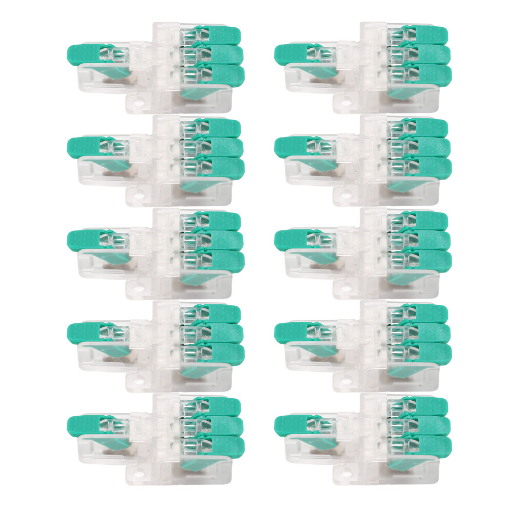 Quick Connect Compact Wire Connector Lever Wire Connector Wire Splice Connector Reusable Lever Connector Flame Retardant High Conductivity Easy To 9014198234940