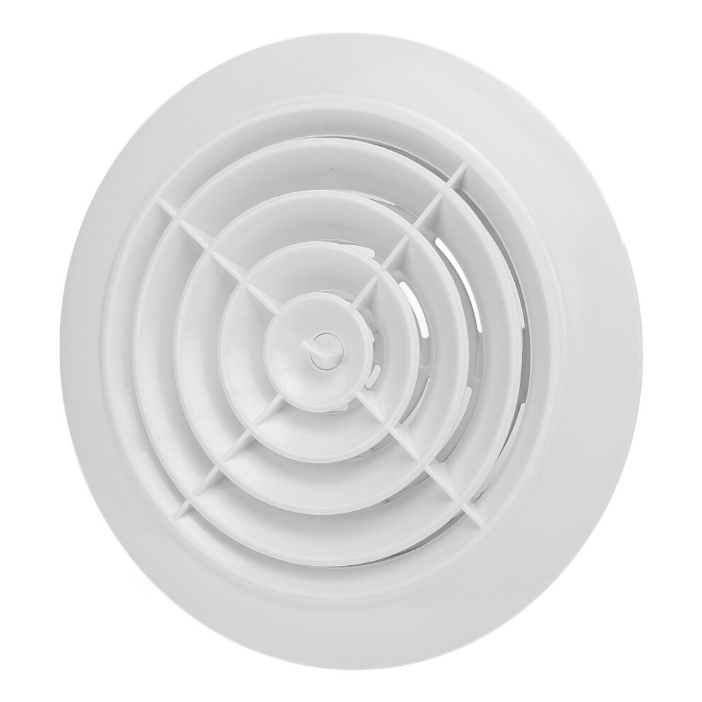 150Mm Abs Round Vent Cover | Wall & Ceiling Air Ventilation Grill 7891384378822