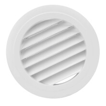 150mm Round ABS Vent Cover - Wall/Ceiling Slant
