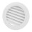 150mm Round ABS Vent Cover - Wall/Ceiling Slant 16