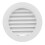 150mm Round ABS Wall/Ceiling Slant Louver Vent Cover for HVAC System 2