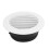 150mm Round ABS Vent Cover - Wall/Ceiling Slant 13