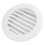 150mm Round ABS Wall/Ceiling Slant Louver Vent Cover for HVAC System 15