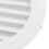 150mm Round ABS Wall/Ceiling Slant Louver Vent Cover for HVAC System 7