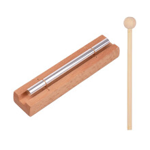 Meditation Chimes Alloy Hand Bells with Pure Resonant Tone for Yoga and Music Teaching