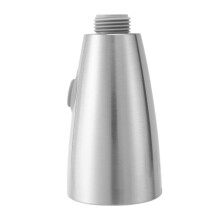 2X Ersatz Teile für Den Spül Becken Hahn Wasserhahn Sprüh Kopf, Nur für G1 / 2 Stecker, Nickel Gebürstet