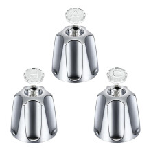 3 Piece Shower Knob Replacement for Price/Pfister Verve Tub Shower, Bathtub Shower Faucet Handle Remodel Trim Kit