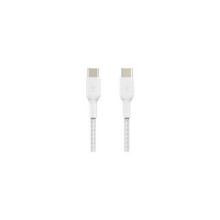 BELKIN - cabo - TRANÇADO C-C 2.0 1M, BRANCO - TRANÇADO