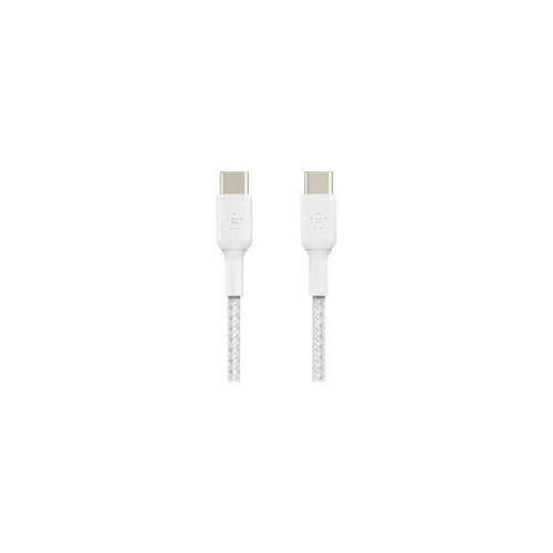 Belkin BELKIN - cabo - TRANÇADO C-C 2.0 1M, BRANCO - TRANÇADO