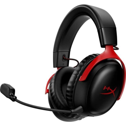 HyperX HP Hyperx Cloud Iii Wireless - Gaming Headset Wired & Wireless Head-Band Usb Type-A Black Red