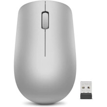 LENOVO - Mouse sem fio USB 530 - 1200 DPI - Ambidestro - Bateria AA - 65g - Cinza Platinum