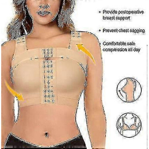 (M)Women'S Front Button Bra, Fixed And Pressurized Breast-Receiving Underwear After Breast Surgery, Adjustable Bra 2