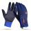 (MOrange)Winter Warm Windproof Waterproof Anti-slip Thermal Touch Screen Gloves Zipper 3