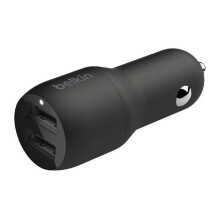 Carregador de carro - BELKIN - Boost Charge - 2 portas USB-A - 12W - Branco