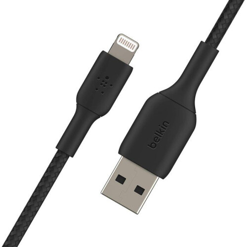 Belkin Cabo trançado - BELKIN - Lightning para USB-A - 2 m - Preto