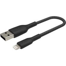 BELKIN - cabo - TRANÇADO A-LTG 0,15M, PRETO - TRANÇADO