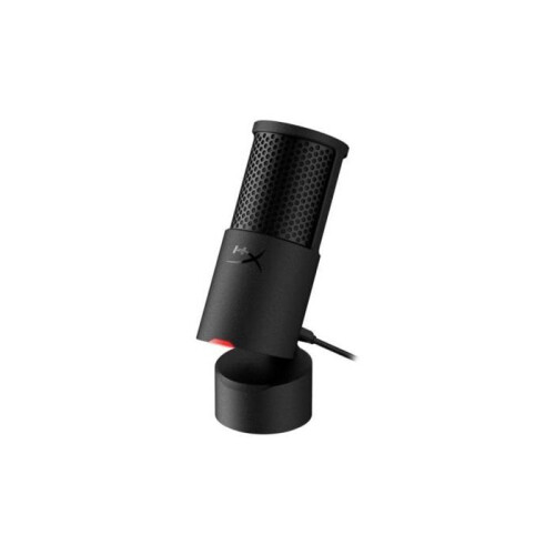 HyperX Microfone Gaming HyperX Solocast 2 USB cardioide preto com cabo de 2 m