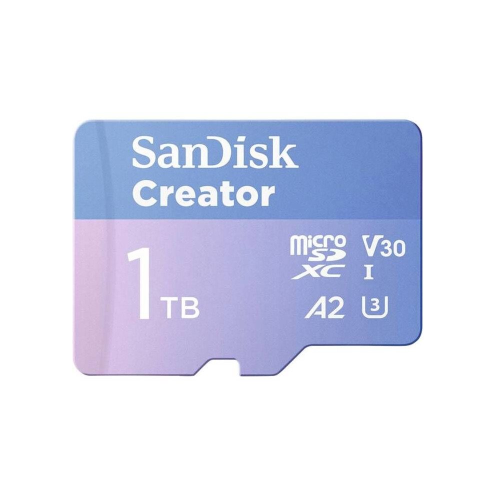 Sandisk Creator Microsd-Karte 1Tb Uhs-I-Speicherkarte Bis 190 Mb/S Sdsqxav-1T00-Gn6ms - Image 4