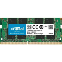 Crucial 8GB DDR4-3200 SODIMM CL22 1.2V 1024Meg x 64