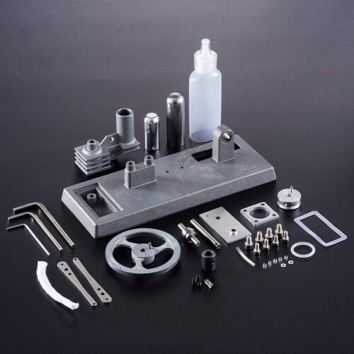 DIY Metal Stirling Engine Kit for Adults, FuelPowered Hot Air Engine Model, Science Learning Gift 2